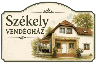 Székely Vendégház – festett cégtábla